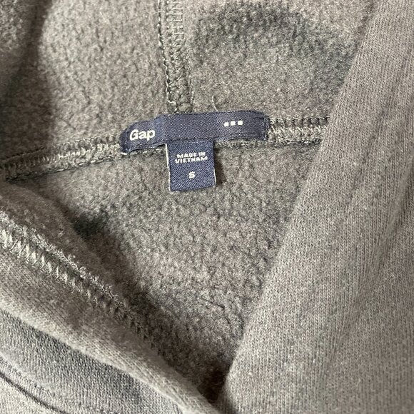 GAP Hooded Sweatshirt Size Small - Unisex - Dark Blue - Vintage - Picture 3 of 10